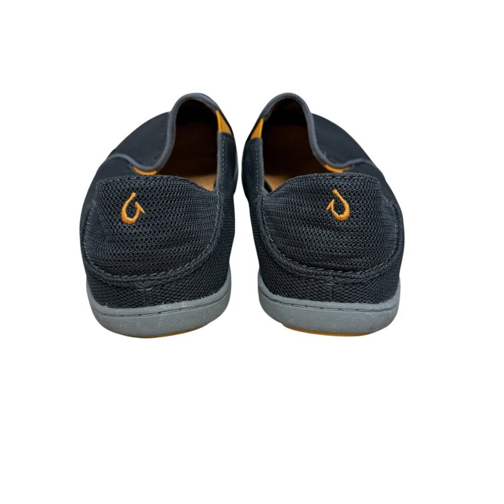 Olukai Nohea Mesh Mens Gray Slip On Comfort Shoes Loafers 10188-4242 size 10 - Picture 4 of 7
